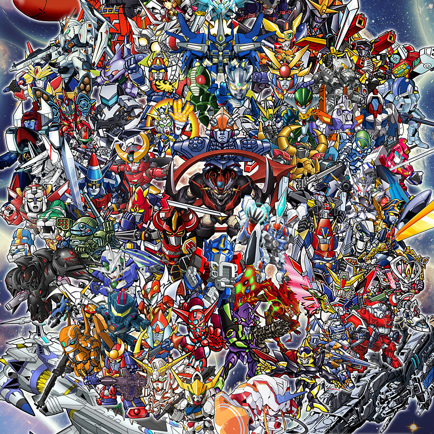 Classic Super Robots & Super Robot Wars