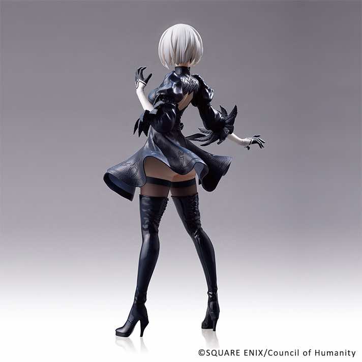 NieR:Automata Ver1.1a Statuette - 2B (YoRHa No. 2 Type B) No Visor Ver ...