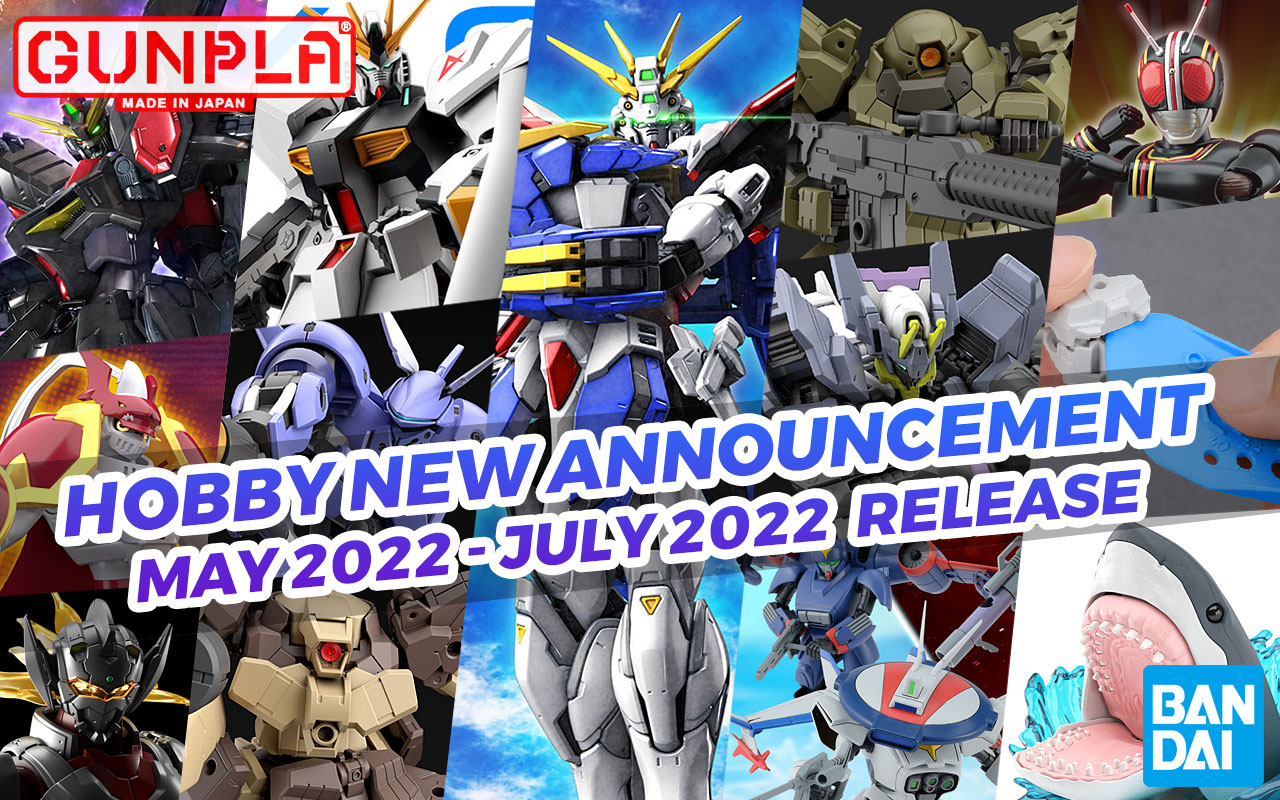Bandai Hobby December 2021 Announcements (May-July Release)