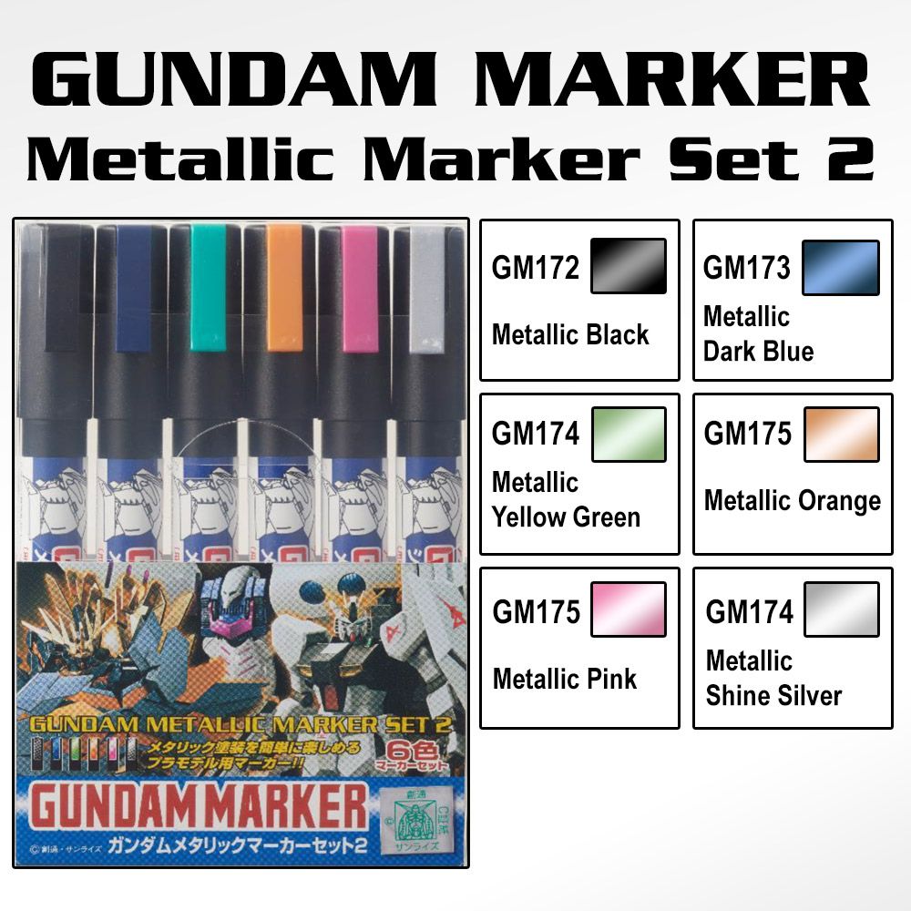 Gundam Marker Set - AGE Marker GMS120