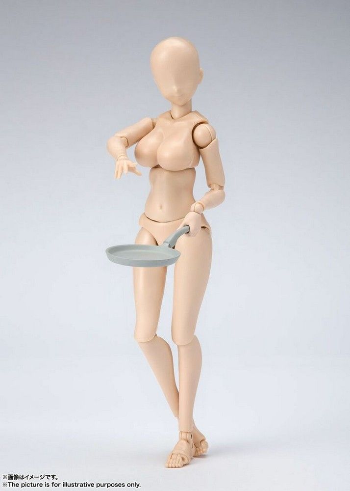 Body Chan Woman DX Gray Color Ver. Set Figure S.H. Figuarts