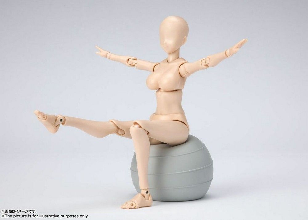 Body Chan Woman DX Gray Color Ver. Set Figure S.H. Figuarts