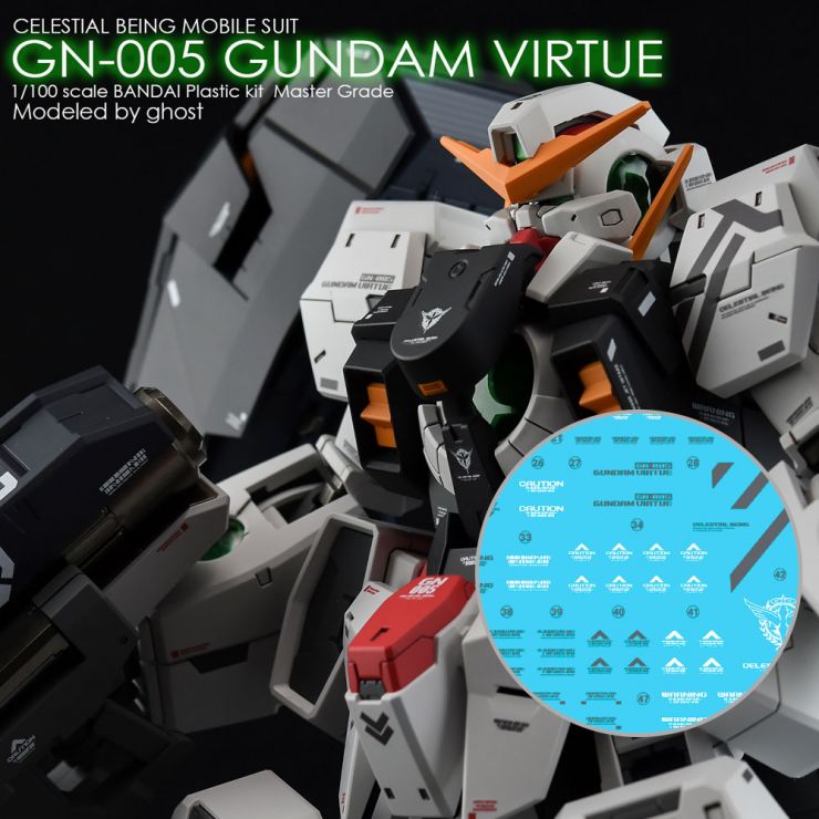 Mobile Suit Gundam 00 MG Gundam Virtue 1/100 Scale Model Kit