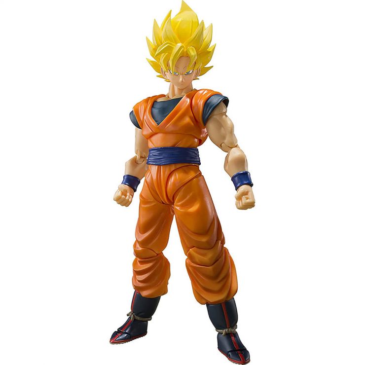 Figurine S.h Figuarts - Dragon Ball Z - Super Saiyan Full Power Son Goku
