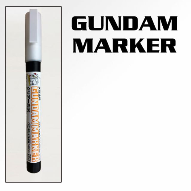 Gundam Marker GM501 Clear Gloss Top Coat Marker – Gundam Shoppers Network