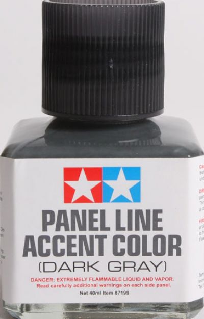 Mokei Kagaku - Model Science - 87189 Tamiya Panel Line Accent Color (Light  Gray)