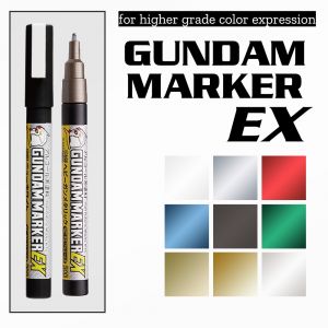 Gundam Markers Fine Edge Set 2- Metallics