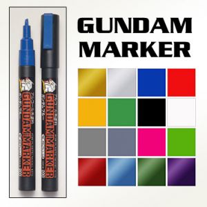 Gundam Marker - GMS 121 Gundam Marker Metallic Marker Set – Anime